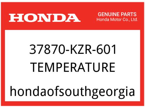 Honda OEM Part 37870-KZR-601 SENSOR ASSY., WATER TEMPERATURE