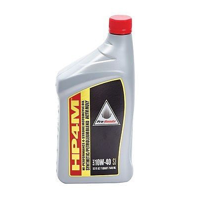 OEM Honda 12 Quarts (1 case) HP4M PRO Motor Oil 10W40 SYNTHETIC BLEND
