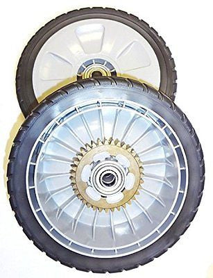 OEM Lawn Mower Rear Wheel Set (2) Honda Mowers HRB 215 216 217 HRM215 HRT216