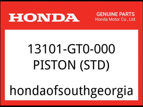 Honda OEM Part 13101-GT0-000 PISTON (STD)