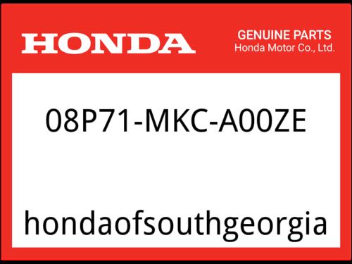 Honda OEM Part 08P71-MKC-A00ZE