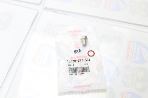Honda 16028-ZK7-S91 Screw Set; 16028ZK7S91 Made by Honda