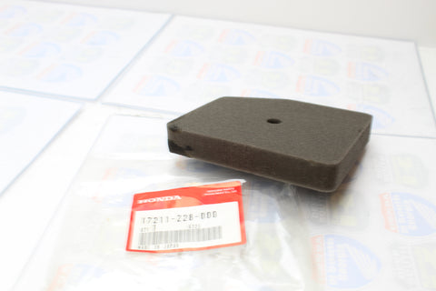 Honda 17211-Z28-000; ELEMENT, AIR CLEANER Made by Honda